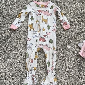 Waffle texture footie